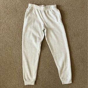 New Balance Light Gray Kids Joggers